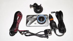 Авторегістратор DVR-A10TP сенсторний 4 "Full HD 2 камери