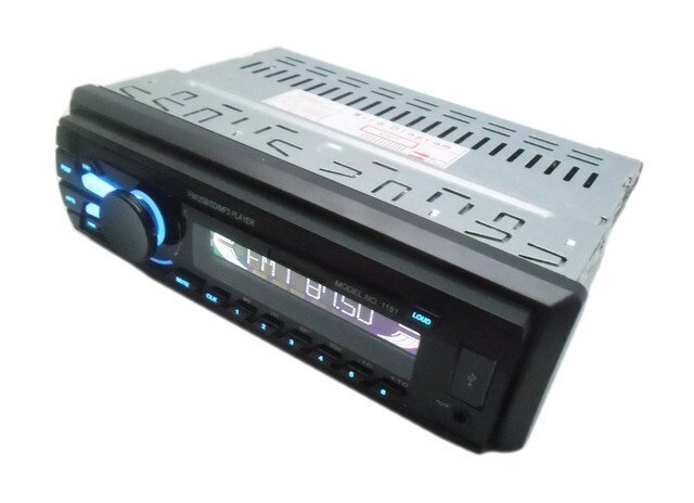 Багатофункціональна магнітола в машину Pioneer 1181 MP3 USB AUX FM MicroSD від компанії Інтернет магазин "Megamaks" - фото 1