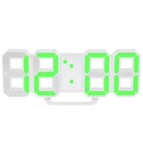 Багатофункціональні великі світлодіодні цифрові EL-6609 настінний годинник дисплей часу від компанії Інтернет магазин "Megamaks" - фото 1