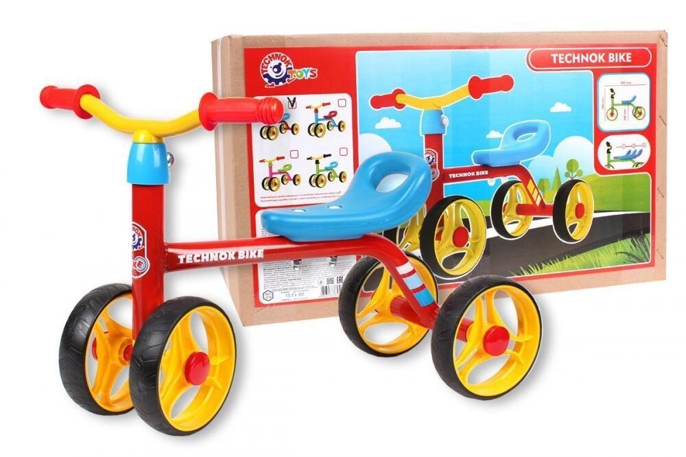 Беговел дитячий 4 колеса Технок 4739 байк дитячий від компанії Інтернет магазин "Megamaks" - фото 1