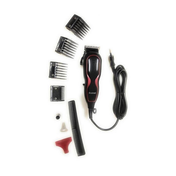 Беспроводная машинка для стрижки волос Kemei LFGQ-KM 1027 сменные насадки від компанії Інтернет магазин "Megamaks" - фото 1