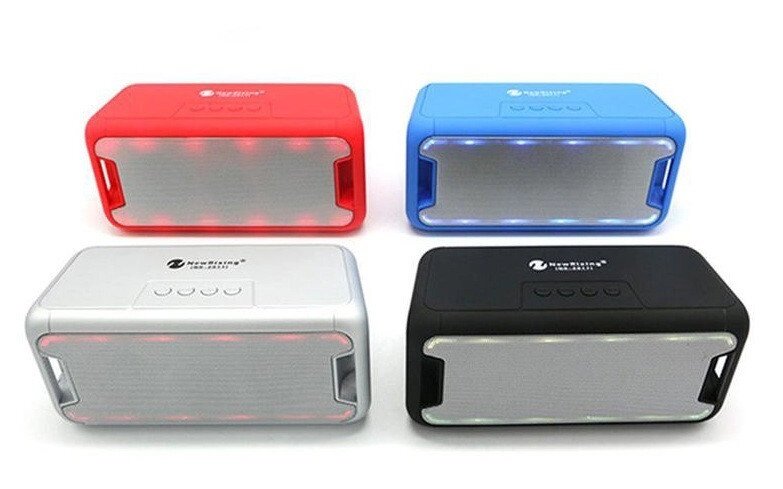 Бездротова Bluetooth колонка New Rixing NR-2011 компактна стильна акустична система від компанії Інтернет магазин "Megamaks" - фото 1