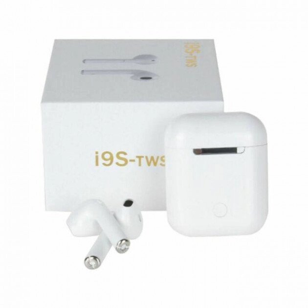 Бездротові навушники i9S-TWS в кейсі від компанії Інтернет магазин "Megamaks" - фото 1