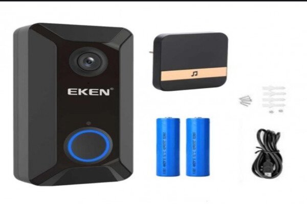 Бездротовий домофон відеодзвінок Eken V5 HD з WiFi дзвінком від компанії Інтернет магазин "Megamaks" - фото 1