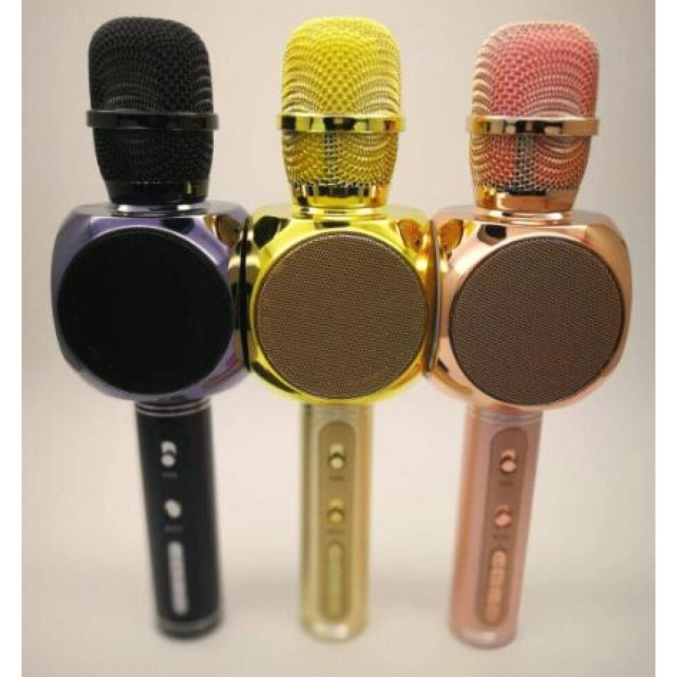 Безпровідний мікрофон колонка YS-63 Bluetooth, USB, TF, AUX від компанії Інтернет магазин "Megamaks" - фото 1