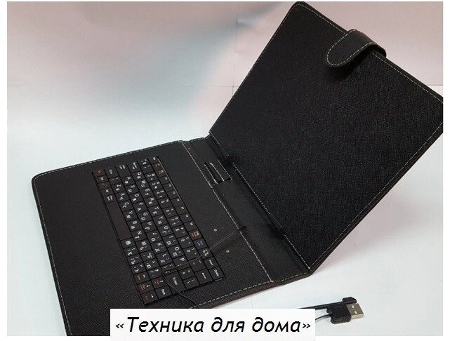 Чехол для планшета 9 дюймов с клавиатурой, USB GI23-30 d від компанії Інтернет магазин "Megamaks" - фото 1