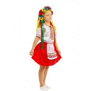 Дитячий костюм Україночка національний для дівчинки на виступ свято