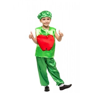 Дитячий костюм Яблука карнавальний на виступи постановку