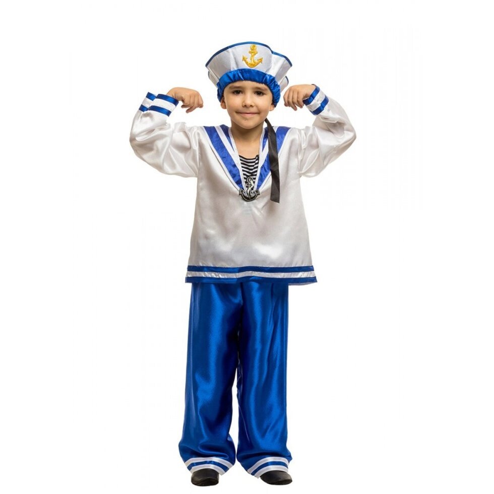 Дитячий карнавальний костюм Моряка для хлопчика від компанії Інтернет магазин "Megamaks" - фото 1