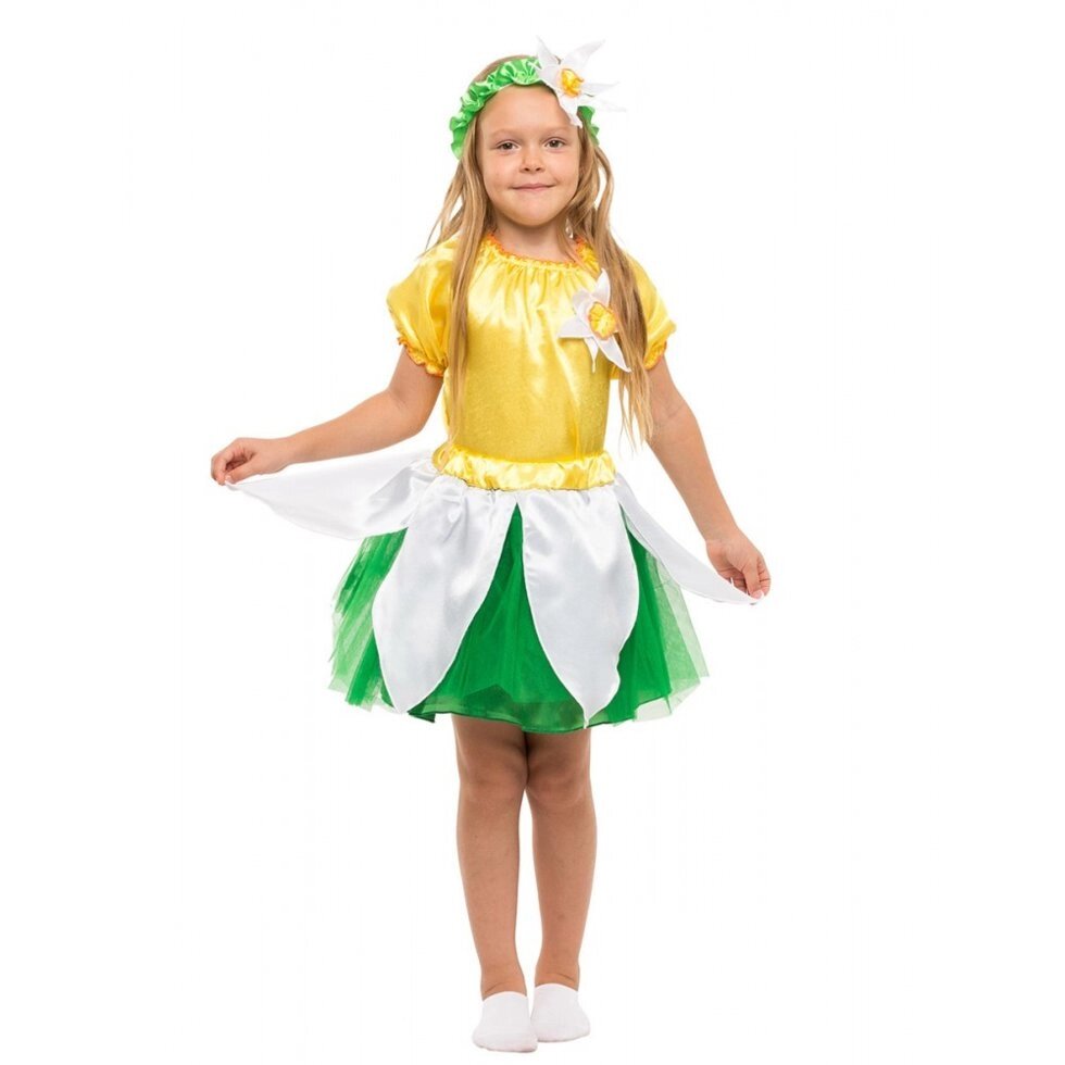Дитячий карнавальний костюм Нарциса для дівчинки від компанії Інтернет магазин "Megamaks" - фото 1