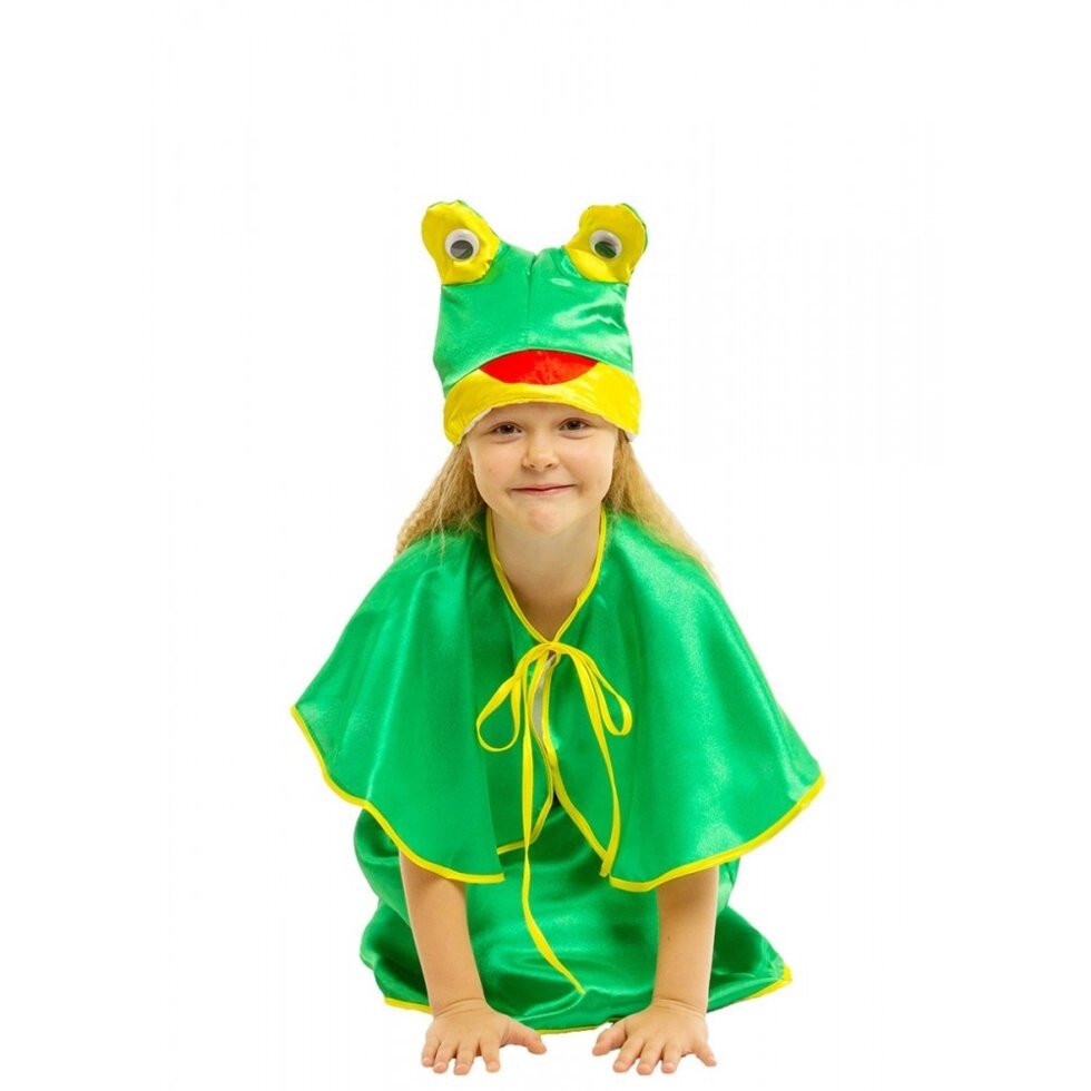 Дитячий карнавальний костюм Жаби 4 до 8 років для дівчинки від компанії Інтернет магазин "Megamaks" - фото 1