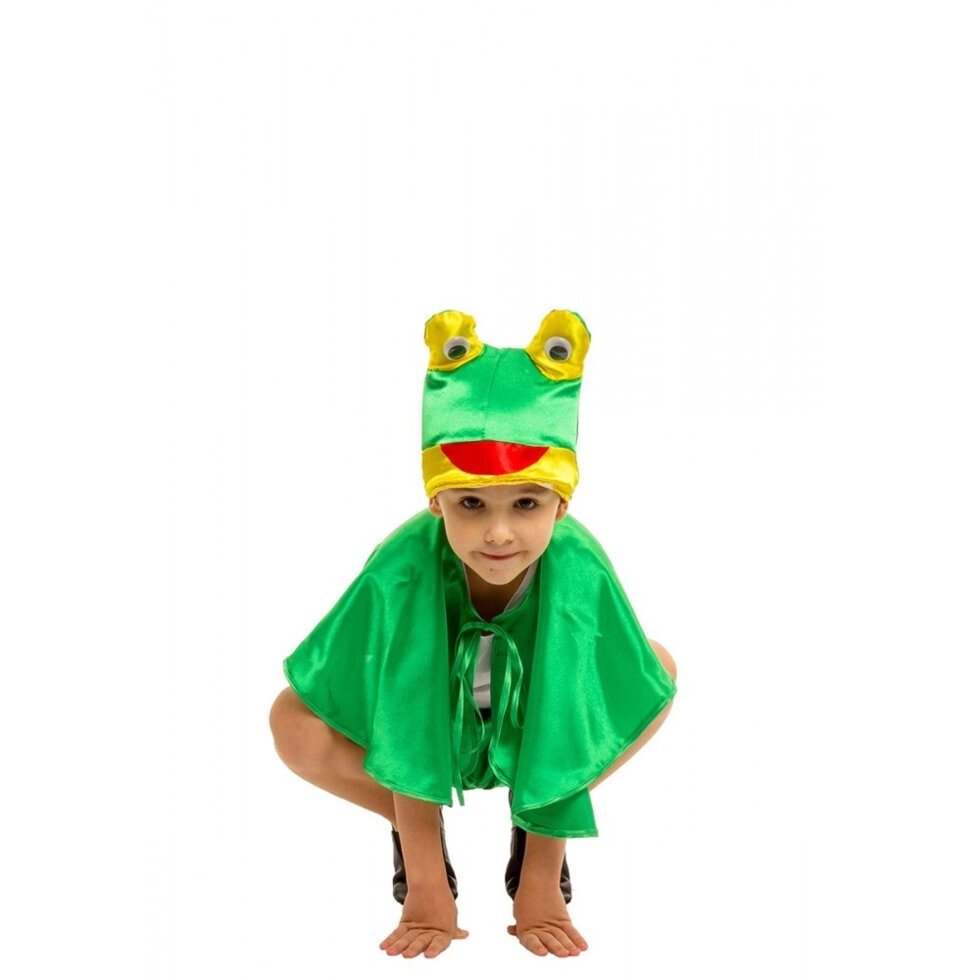 Дитячий карнавальний костюм Жаби Жабки для хлопчика 110-134 см від компанії Інтернет магазин "Megamaks" - фото 1