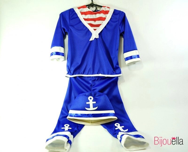 Дитячий костюм Моряка для хлопчика 1-1.5 року від компанії Інтернет магазин "Megamaks" - фото 1