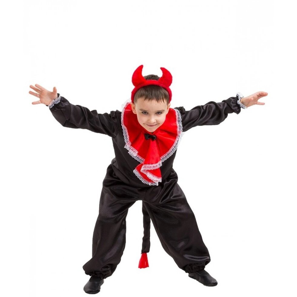 Дитячий костюм на карнавал чортик чортеня рис для хлопчика від компанії Інтернет магазин "Megamaks" - фото 1