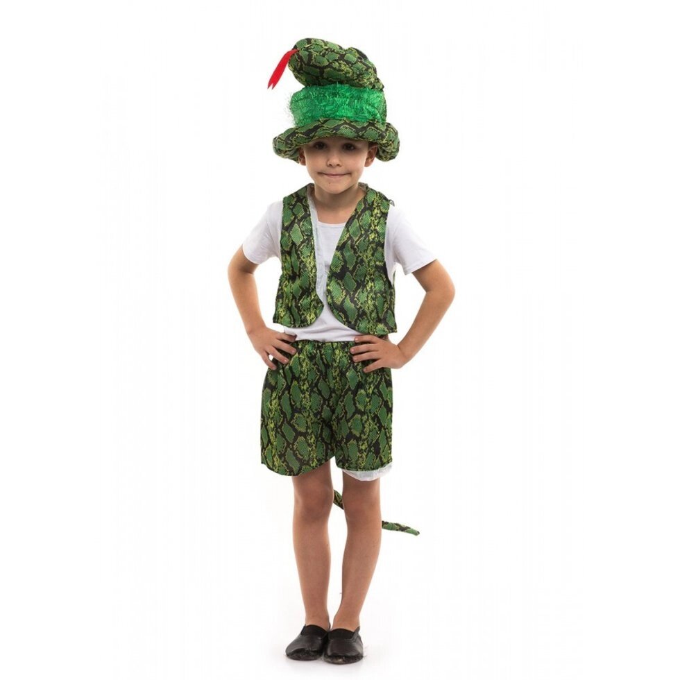 Дитячий костюм Змія на карнавал ранок виступу від 4 до 7 років від компанії Інтернет магазин "Megamaks" - фото 1