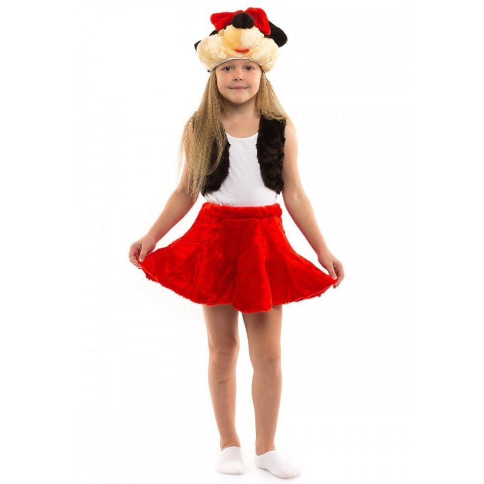 Дитячий новорічний костюм мишки Мінні Маус для дівчинки від компанії Інтернет магазин "Megamaks" - фото 1