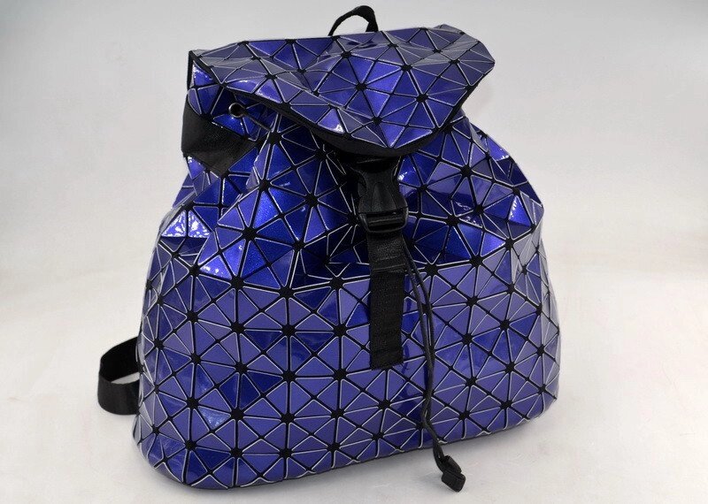 Дизайнерский BAO BAO ISSEY MIYAKE D09 городской космический рюкзак синий цвет від компанії Інтернет магазин "Megamaks" - фото 1