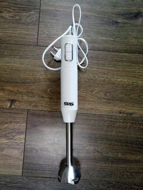 Електричний кухонний блендер ручний DSP KM 1 031 білий від компанії Інтернет магазин "Megamaks" - фото 1