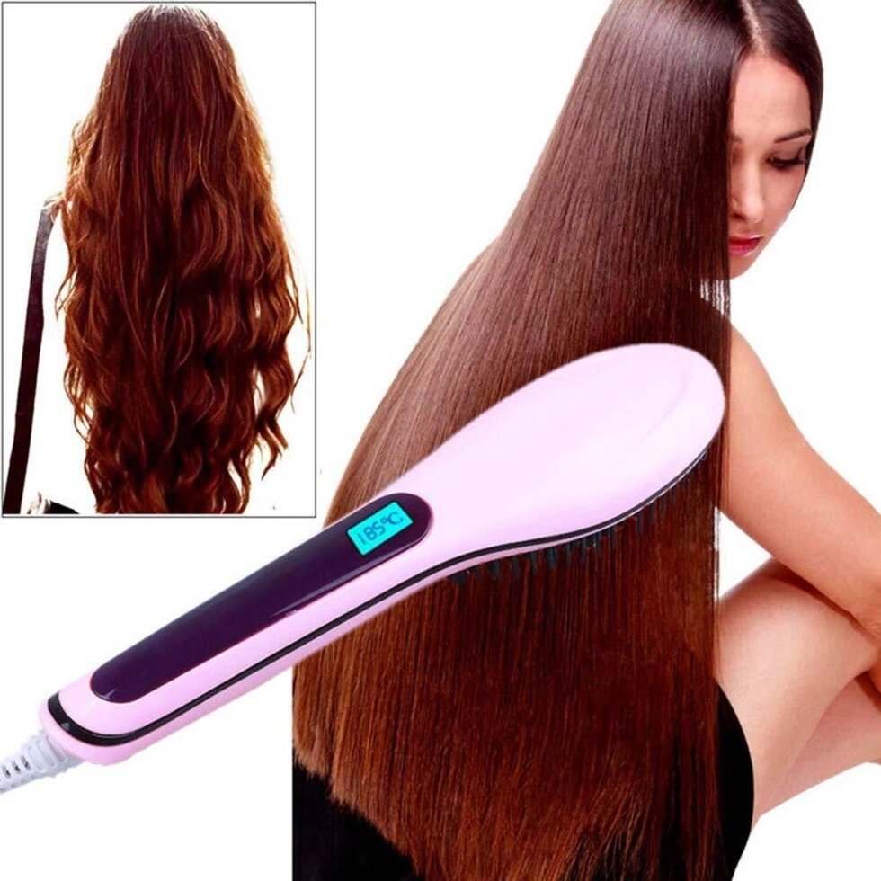 Електро гребінець для волосся 9903 Fast Hair гребінець-випрямляч від компанії Інтернет магазин "Megamaks" - фото 1