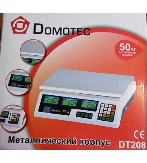 Електронні ваги Domotek DT-208 від компанії Інтернет магазин "Megamaks" - фото 1