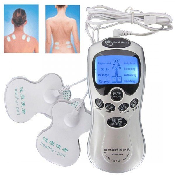 Електронний масажер міостімулятор digital therapy machine st-688 лікувальний розслабляючий від компанії Інтернет магазин "Megamaks" - фото 1