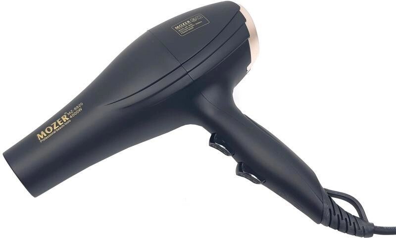 Фен 3000 Вт для сушки волосся MOZER MZ-8820 для домашньої повседневой укладання від компанії Інтернет магазин "Megamaks" - фото 1