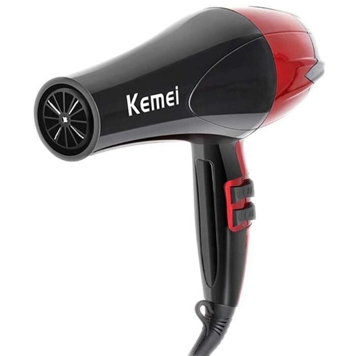 Фен для волосся KEMEI KM-8893 потужність 1800 Вт функція холодного обдування від компанії Інтернет магазин "Megamaks" - фото 1
