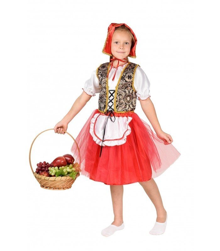 Гарний дитячий костюм Червоної Шапочки на Новий Рік, свято, виступ від компанії Інтернет магазин "Megamaks" - фото 1