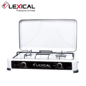 Газова плита LEXICAL LGS-2812-1 на 2 конфорки 3.7KW