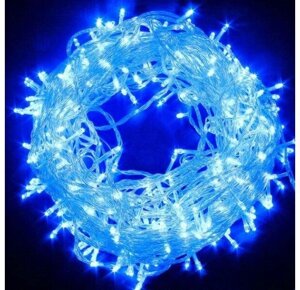 Гірлянда новорічна Xmas LED 100 світлодіодна гірлянда синя