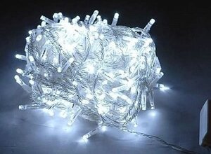 Гірлянда яскрава новорічна Xmas LED 300 білий
