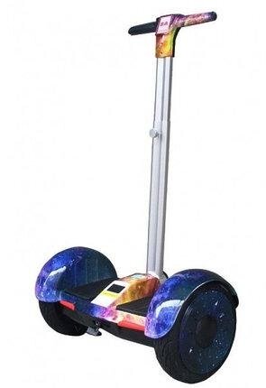 Гіроскутер (ховерборд) з ручкою Smart Balance A8 колеса 10.5 "самобаланс Фіолетовий космос від компанії Інтернет магазин "Megamaks" - фото 1