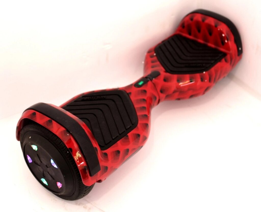 Гіроскутер з підсвічуванням коліс Smart Balance Small 6.5 "червоний від компанії Інтернет магазин "Megamaks" - фото 1