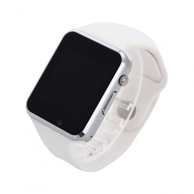 Годинник-телефон Smart Watch A1 наручний смарт-годинник розумний гаджет фітнес годинник Білий від компанії Інтернет магазин "Megamaks" - фото 1