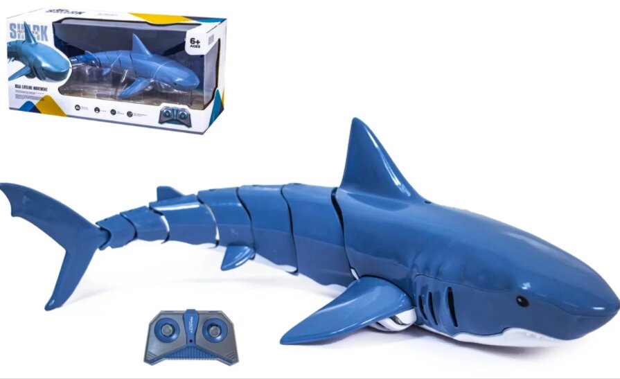 Іграшка на радіокеруванні 3D акула Shark від компанії Інтернет магазин "Megamaks" - фото 1