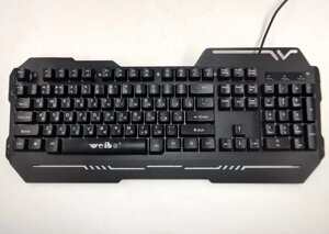 Игровая стильная клавиатура компьютерная c подсветкой WB-539