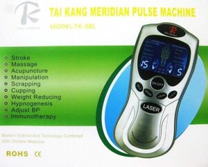 Імпульсний масажер taikang meridian tk 08l міостімулятор з екраном для м'язів