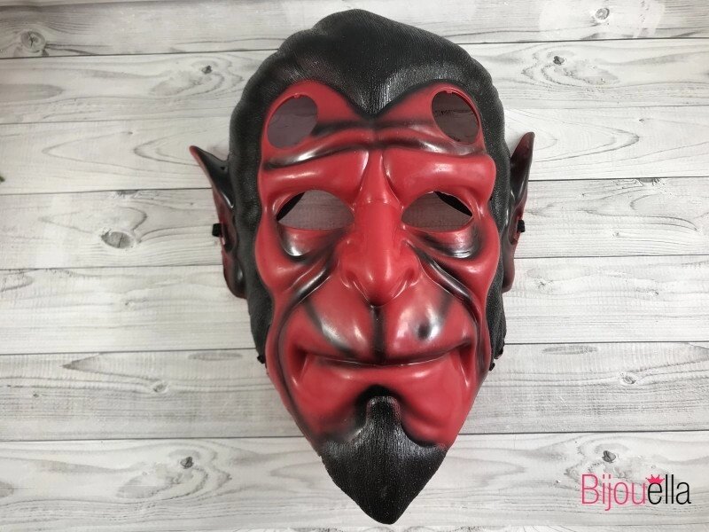 Карнавальна маска Хеллбой на карнавал, костюмований маскарад від компанії Інтернет магазин "Megamaks" - фото 1