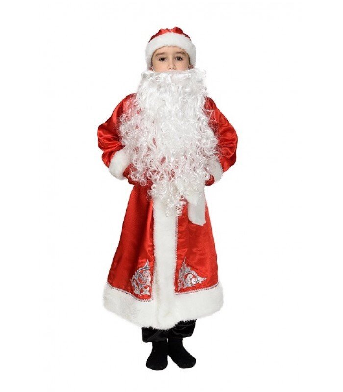 Карнавальний костюм Діда Мороза для дитини на новорічний виступ, утренник від компанії Інтернет магазин "Megamaks" - фото 1