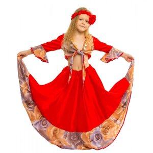 Карнавальний костюм Циганки для дівчинки на виступ маскарад танці