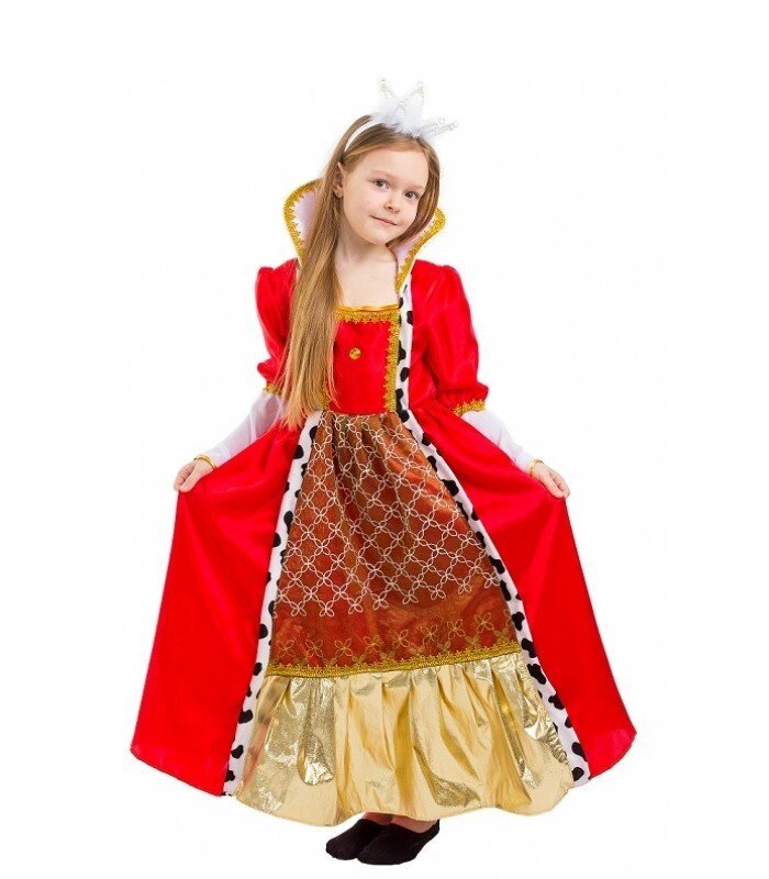 Казкова Королева костюм дитячий на новорічну постановку, карнавал від компанії Інтернет магазин "Megamaks" - фото 1
