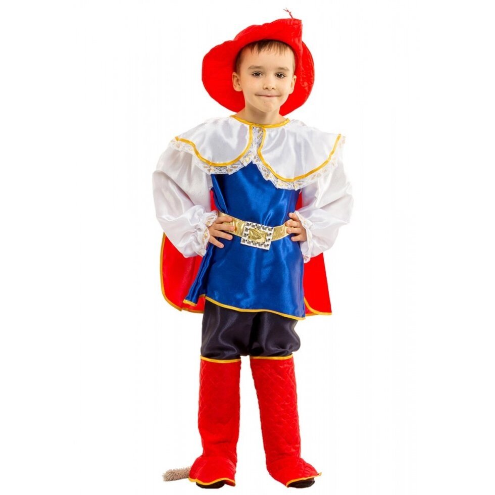 Казковий костюм Кота в чоботях для хлопчика на карнавал від компанії Інтернет магазин "Megamaks" - фото 1