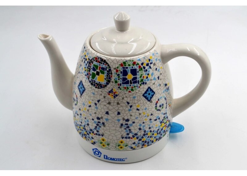 Керамічний чайник Domotec MS-5053 1.5 л стильний дизайн від компанії Інтернет магазин "Megamaks" - фото 1