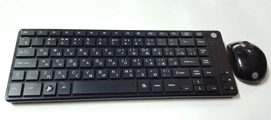 Клавиатура компьютерная с мышкой DL F1 MS632 від компанії Інтернет магазин "Megamaks" - фото 1