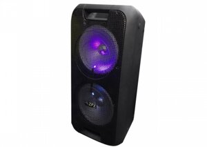 Колонка портативна з радіомікрофони ZPX ZX-7775 (USB / Bluetooth / FM / LED / TWS) 150W