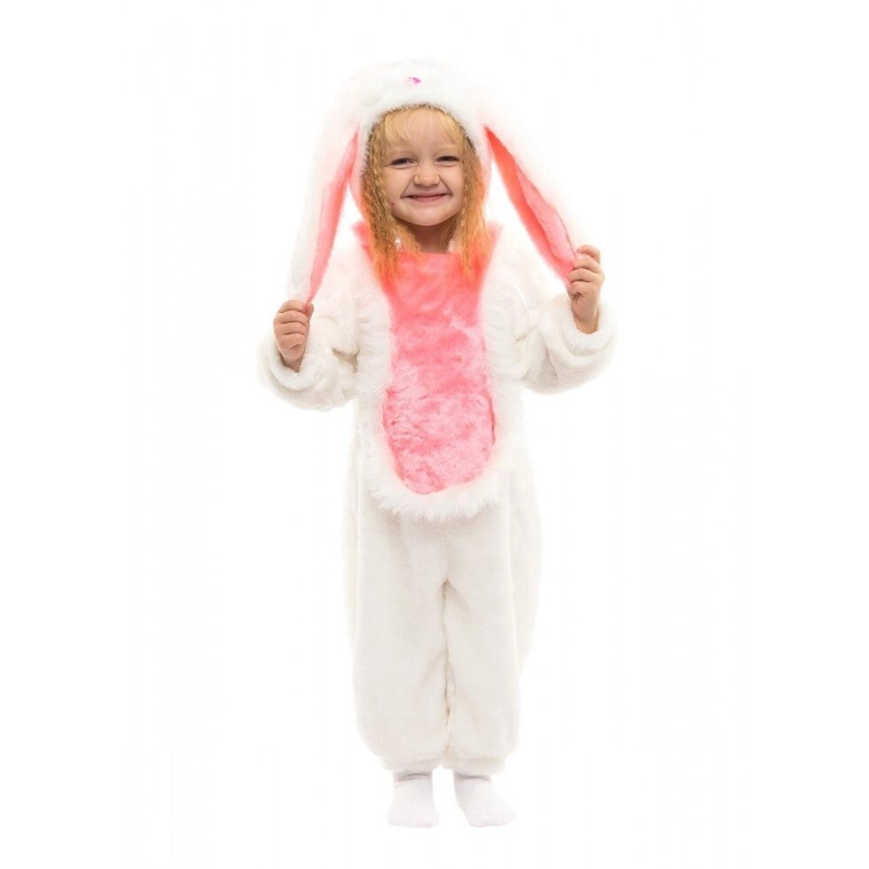 Комбінезон для малюків Зайчик костюм карнавальний теплий від компанії Інтернет магазин "Megamaks" - фото 1