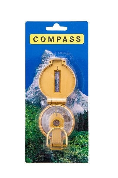 Компас рідинний DL45-3C туристичний кемпінговий діаметр 50 компас-медальйон від компанії Інтернет магазин "Megamaks" - фото 1