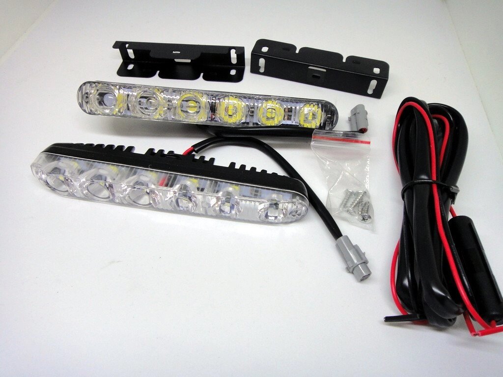 Комплект LED Авто Фара Ходові вогні DRL-9-Y-W від компанії Інтернет магазин "Megamaks" - фото 1