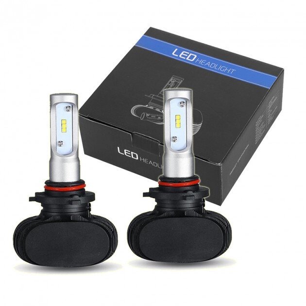 Комплект LED ламп HeadLight LED S1 HB3 6000 К від компанії Інтернет магазин "Megamaks" - фото 1