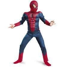 Костюм людини-павука з м'язами карнавальний L M S c тряпичной маскою